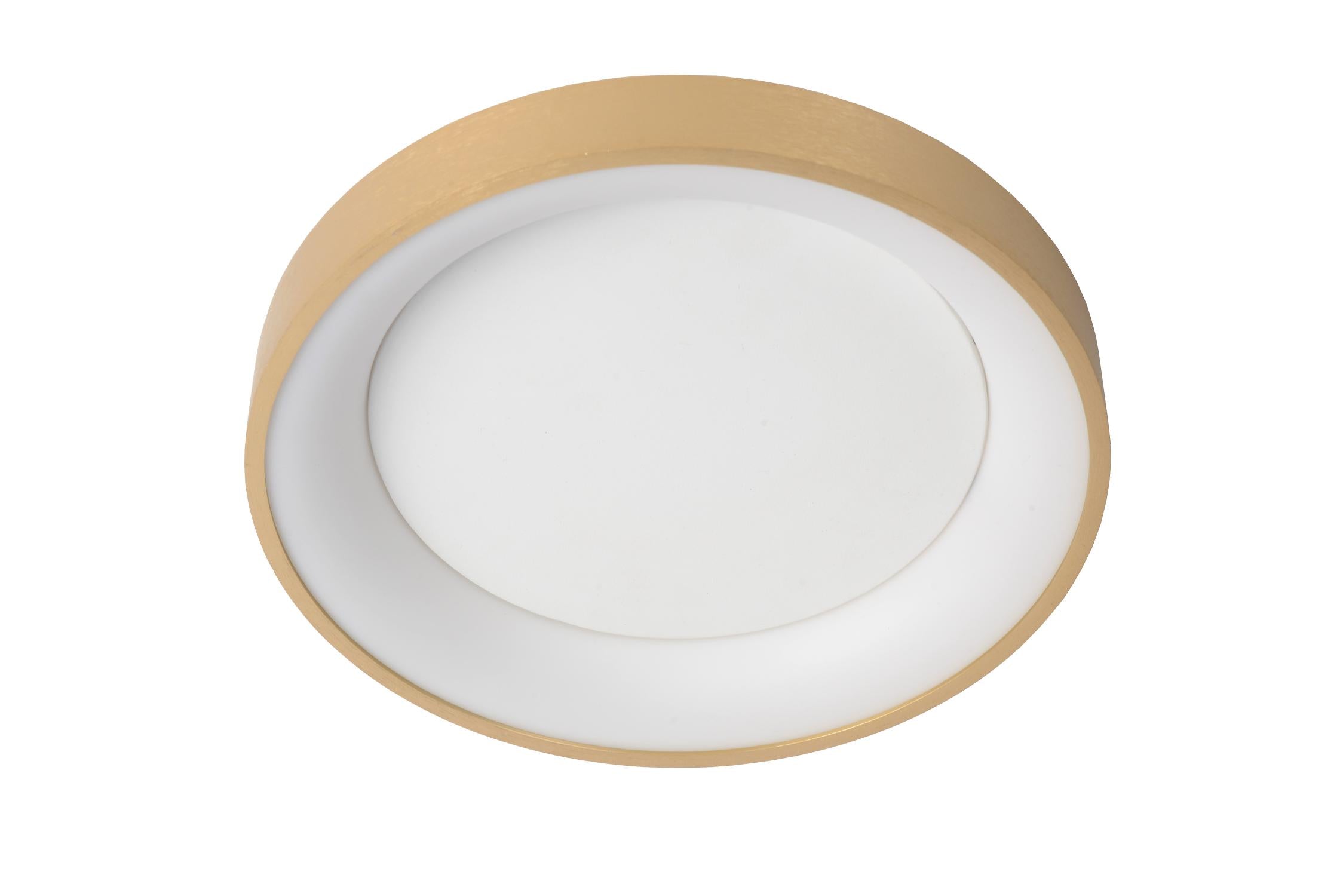VIDAL - Ceiling light - Ø 28 cm - LED Dimmable - 1x20W 2700K - Matt Gold / Brass