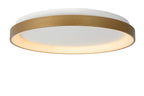 VIDAL - Ceiling light - Ø 48 cm - LED Dimmable - 1x38W 2700K - Matt Gold / Brass