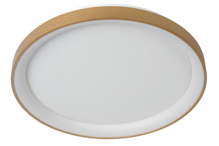 VIDAL - Ceiling light - Ø 48 cm - LED Dimmable - 1x38W 2700K - Matt Gold / Brass