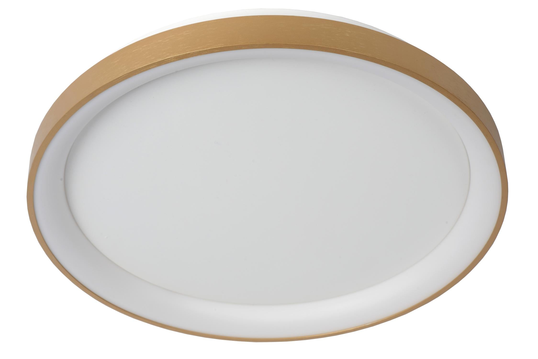 VIDAL - Ceiling light - Ø 48 cm - LED Dimmable - 1x38W 2700K - Matt Gold / Brass