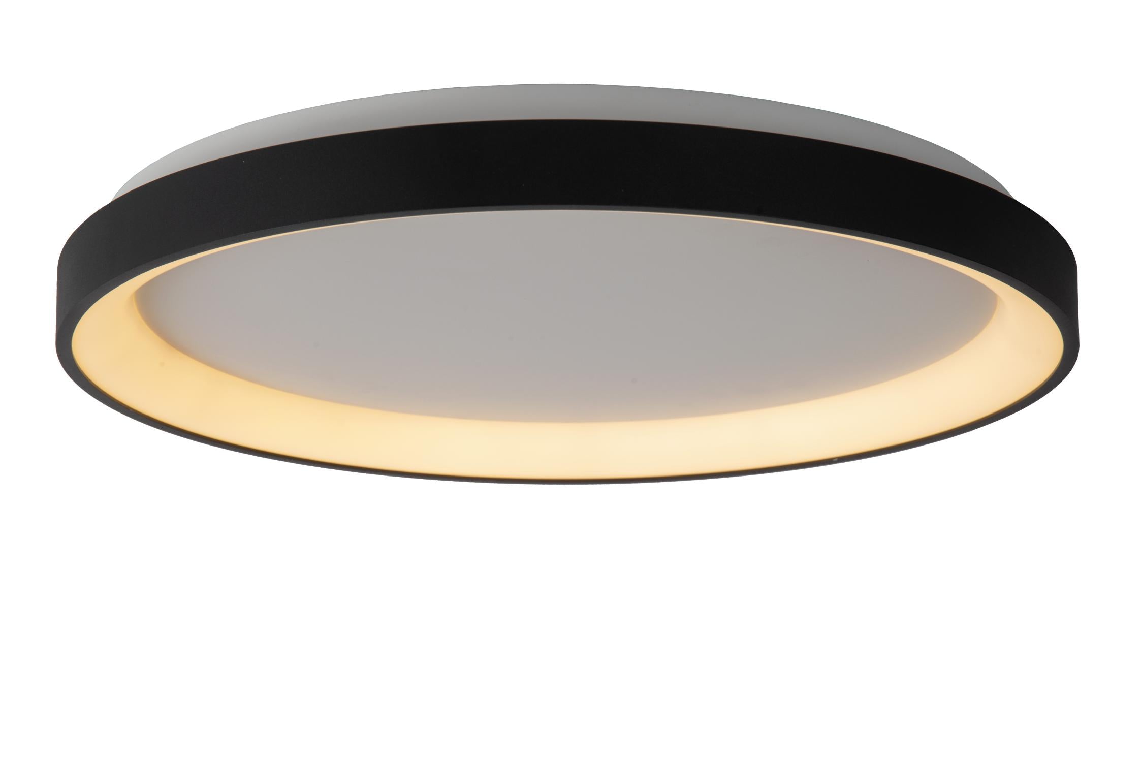 VIDAL - Plafonnière - Ø 48 cm - LED Dimb. - 1x38W 2700K - Zwart