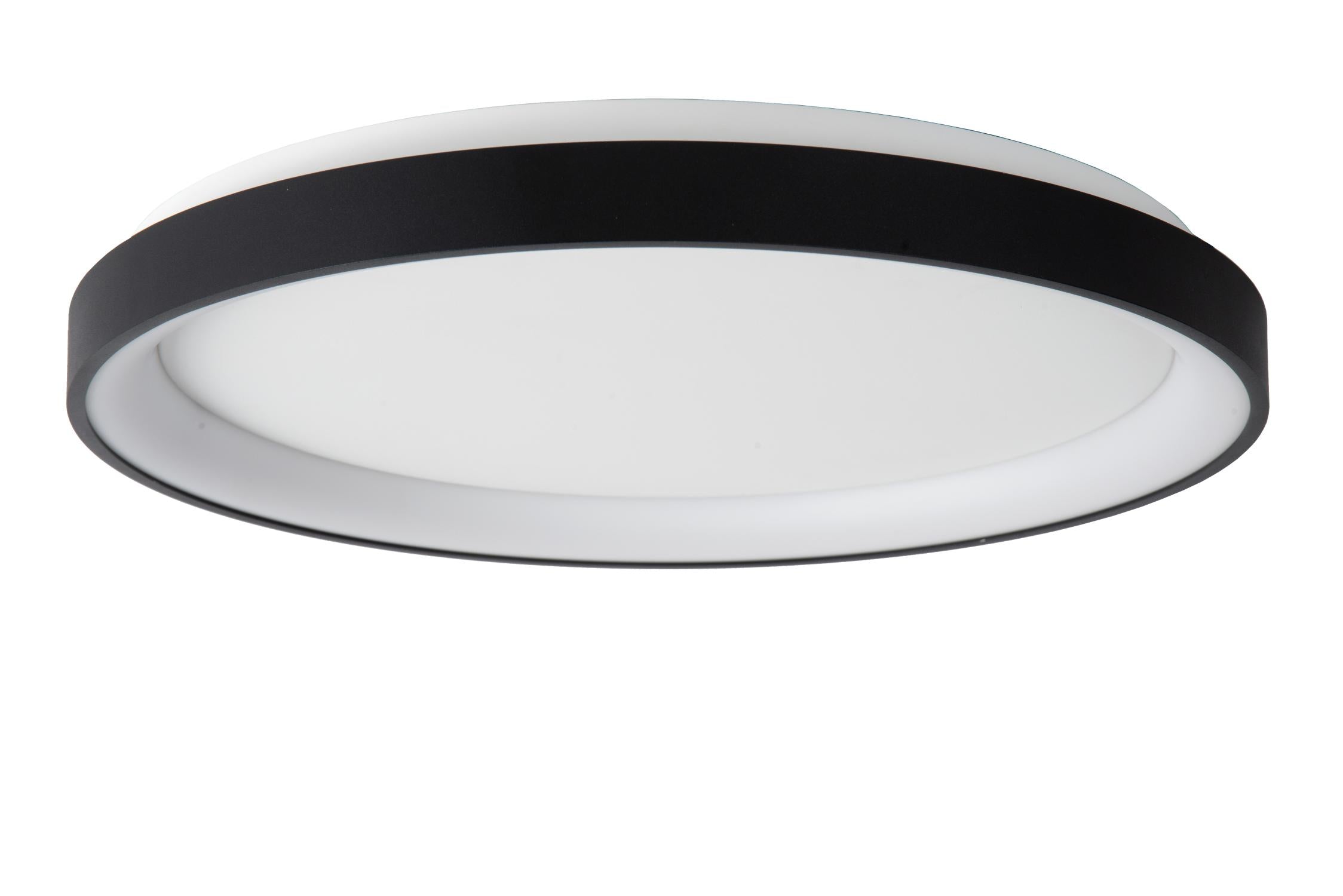 VIDAL - Plafonnière - Ø 48 cm - LED Dimb. - 1x38W 2700K - Zwart