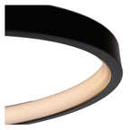MAXENCE - Plafonnière - Ø 46 cm - LED 3 StepDim - 1x24W 3000K - Zwart