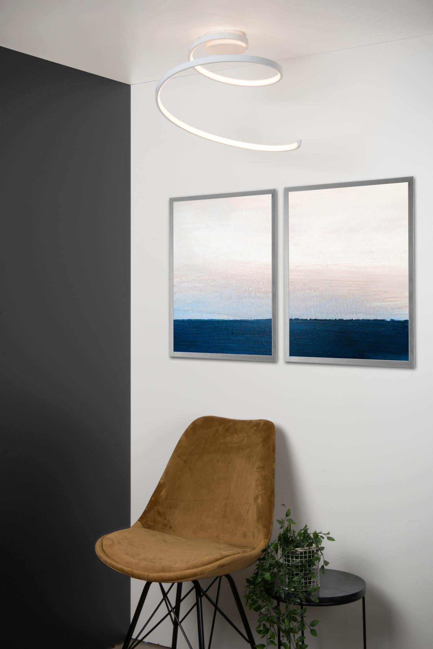 MAXENCE - Plafonnière - Ø 46 cm - LED 3 StepDim - 1x24W 3000K - Wit