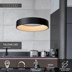 TALOWE LED - Pendant light - Ø 60 cm - LED Dimmable - 1x39W 3000K - Black