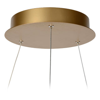VIDAL - Pendant light - Ø 58 cm - LED Dimmable - 1x48W 2700K - Matt Gold / Brass
