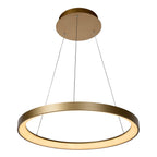 VIDAL - Pendant light - Ø 58 cm - LED Dimmable - 1x48W 2700K - Matt Gold / Brass