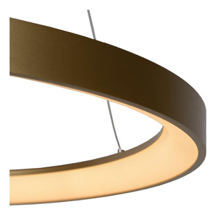 VIDAL - Pendant light - Ø 58 cm - LED Dimmable - 1x48W 2700K - Matt Gold / Brass