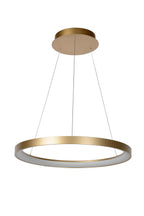 VIDAL - Pendant light - Ø 58 cm - LED Dimmable - 1x48W 2700K - Matt Gold / Brass