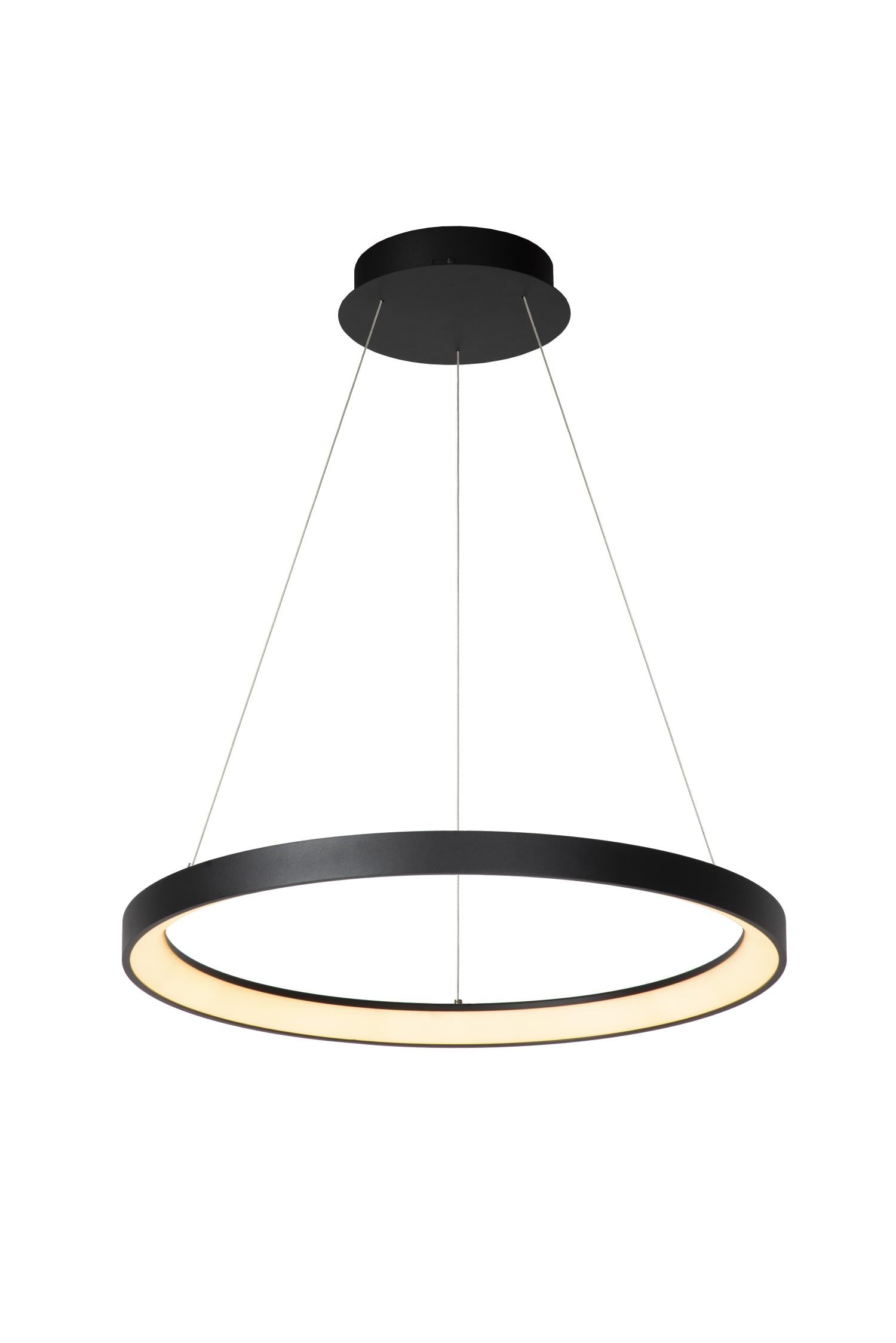VIDAL - Pendant light - Ø 58 cm - LED Dimmable - 1x48W 2700K - Black