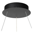 VIDAL - Pendant light - Ø 58 cm - LED Dimmable - 1x48W 2700K - Black
