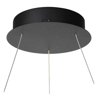 VIDAL - Pendant light - Ø 58 cm - LED Dimmable - 1x48W 2700K - Black