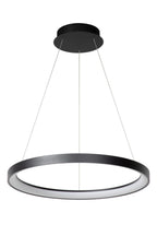 VIDAL - Pendant light - Ø 58 cm - LED Dimmable - 1x48W 2700K - Black
