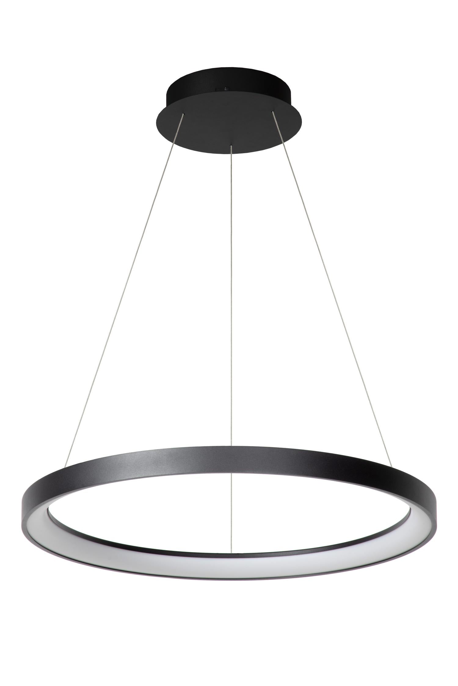 VIDAL - Pendant light - Ø 58 cm - LED Dimmable - 1x48W 2700K - Black