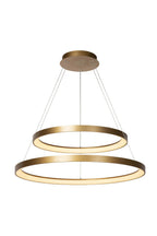 VIDAL - Hanglamp - Ø 78 cm - LED Dimb. - 1x92W 2700K - Mat Goud / Messing