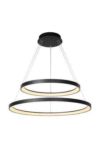 VIDAL - Pendant light - Ø 78 cm - LED Dimmable - 1x92W 2700K - Black