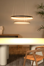 VIDAL - Pendant light - Ø 78 cm - LED Dimmable - 1x92W 2700K - Black