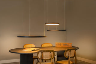 VIDAL - Suspension - Ø 78 cm - LED Dimmable - 1x120W 2700K - Noir