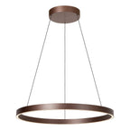 LIANE - Suspension - Ø 80 cm - LED Var. - CCT - 2x36W 2700K/4000K - Adapté aux plafonds hauts - Brun rouille | Vibes