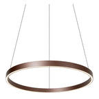 LIANE - Suspension - Ø 80 cm - LED Var. - CCT - 2x36W 2700K/4000K - Adapté aux plafonds hauts - Brun rouille | Vibes