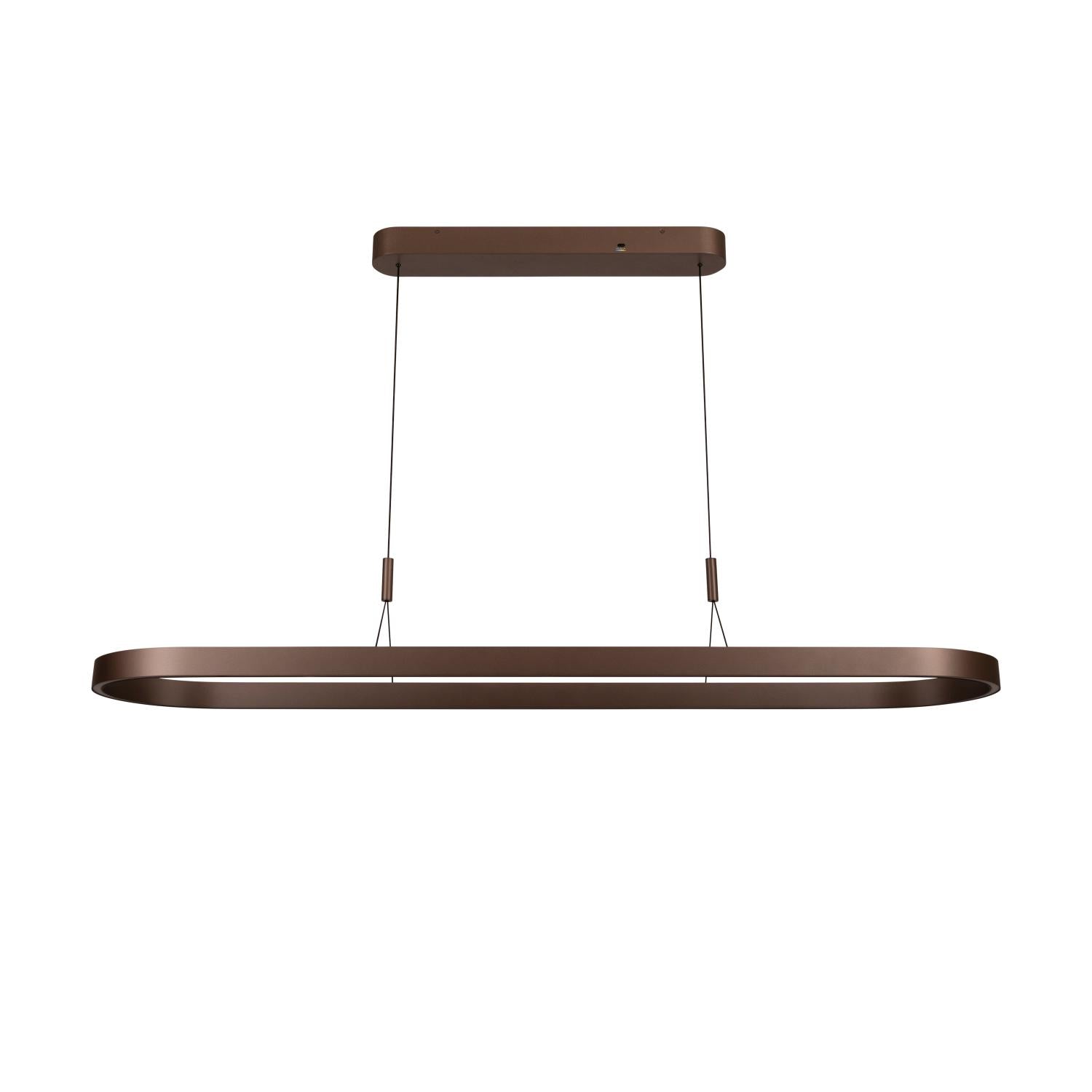 LIANE - Suspension - LED Var. - CCT - 2x40W 2700K/4000K - Brun rouille | Vibes