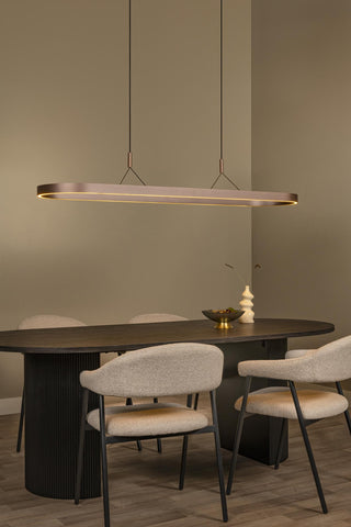 LIANE - Suspension - LED Var. - CCT - 2x40W 2700K/4000K - Brun rouille | Vibes