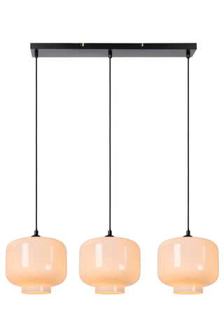 MEDINE - Hanglamp - 3xE27 - Opaal