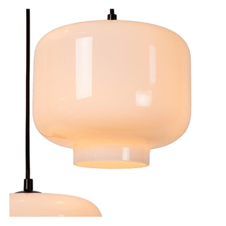 MEDINE - Hanglamp - 3xE27 - Opaal