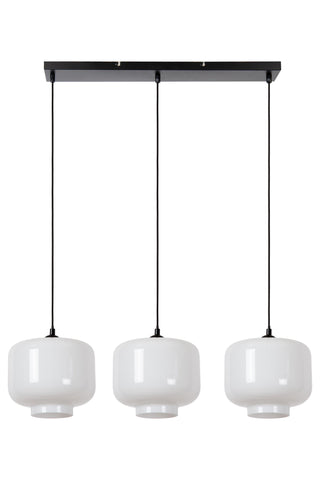 MEDINE - Hanglamp - 3xE27 - Opaal