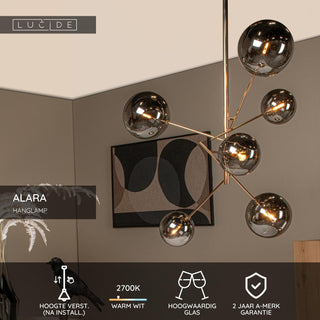 ALARA - Hanglamp - Ø 72 cm - LED - G4 - 6x1,5W 2700K - Goud