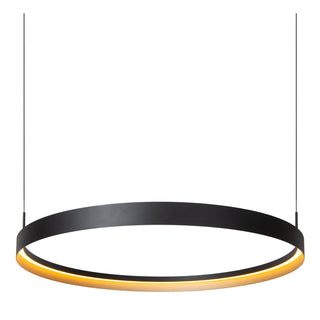 Lucide - RADIANT - Pendant light - LED Dimmable - CCT - 1x60W 2200K/4000K - Black - IP20