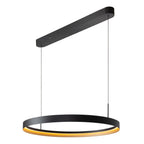 Lucide - RADIANT - Pendant light - LED Dimmable - CCT - 1x60W 2200K/4000K - Black - IP20