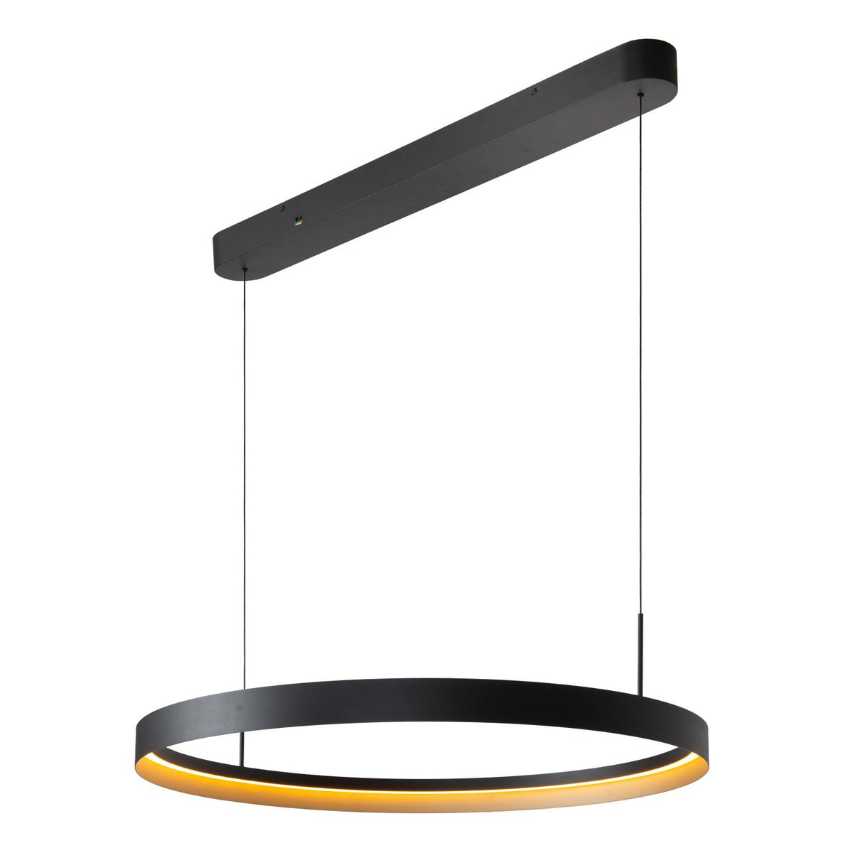 Lucide - RADIANT - Pendant light - LED Dimmable - CCT - 1x60W 2200K/4000K - Black - IP20