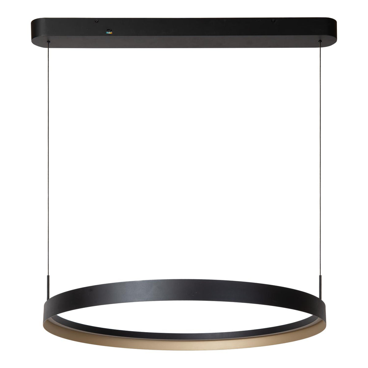 Lucide - RADIANT - Hanglamp - LED Dimb. - CCT - 1x60W 2200K/4000K - Zwart - IP20