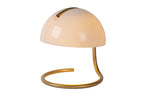 CATO - Lampe de table - Ø 23,5 cm - 1xE27 - Blanc