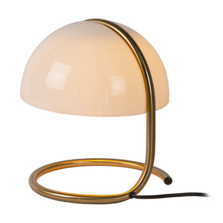 CATO - Lampe de table - Ø 23,5 cm - 1xE27 - Blanc