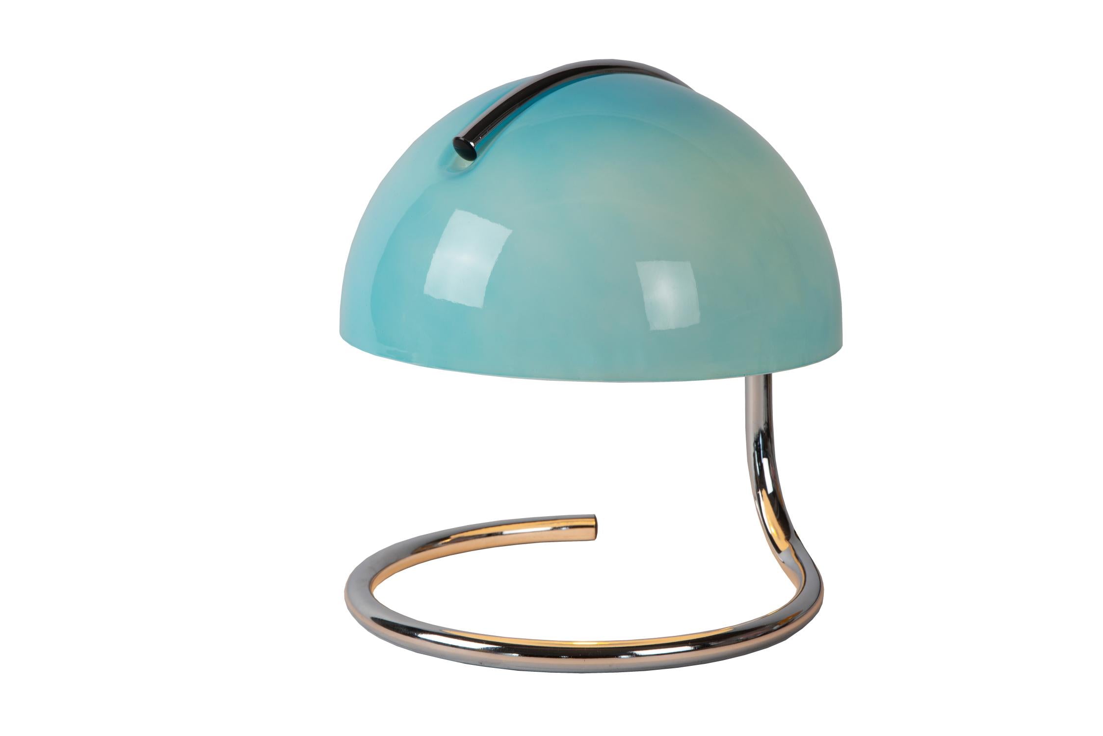 CATO - Lampe de table - Ø 23,5 cm - 1xE27 - Bleu