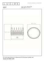 LILY - Oplaadbare Tafellamp - Accu/Batterij - Ø 8 cm - LED 3 StepDim - 1x3W 2700K/3000K - Zwart chroom - Set van 3
