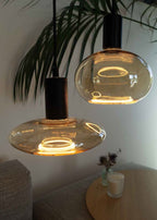 LED Floating ovaal 200 goud E27 4,5W