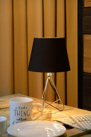 GITTA - Table lamp - Ø 17 cm - 1xE14 - Chrome