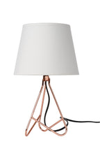GITTA - Tafellamp - Ø 17 cm - 1xE14 - Koper
