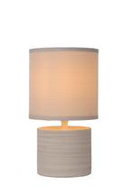 GREASBY - Lampe de table - Ø 14 cm - 1xE14 - Beige