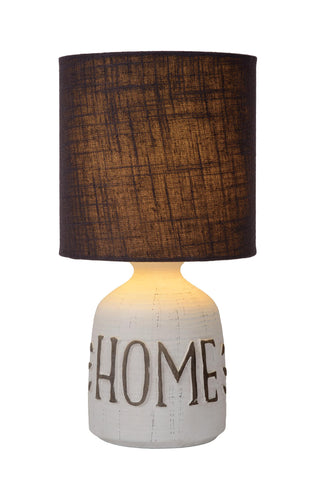 COSBY - Lampe de table - Ø 16,5 cm - 1xE14 - Blanc