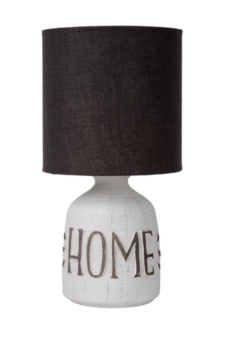 COSBY - Lampe de table - Ø 16,5 cm - 1xE14 - Blanc