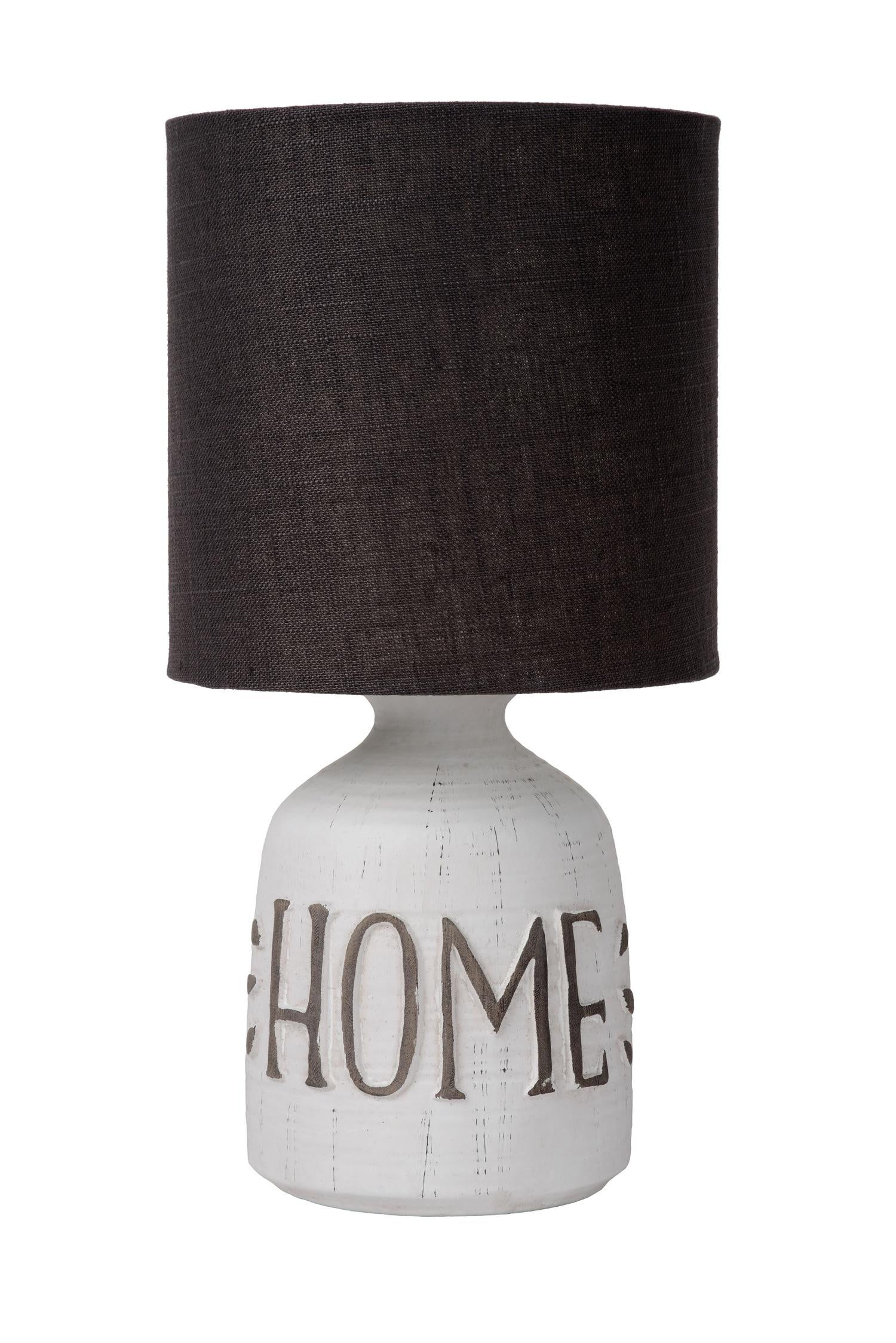 COSBY - Lampe de table - Ø 16,5 cm - 1xE14 - Blanc