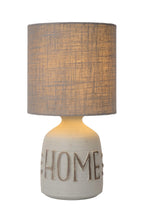 COSBY - Lampe de table - Ø 16,5 cm - 1xE14 - Gris