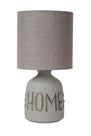 COSBY - Lampe de table - Ø 16,5 cm - 1xE14 - Gris