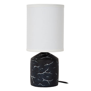 Lucide - FRAN - Table lamp - Ø 13 cm - 1xE14 - Black - IP20