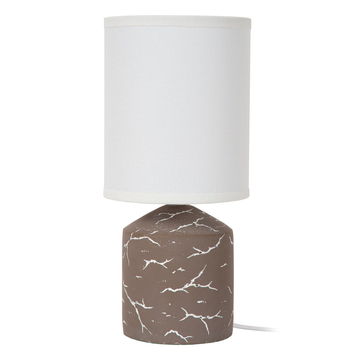 Lucide - FRAN - Tafellamp - Ø 13 cm - 1xE14 - Taupe - IP20