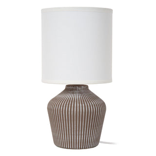 Lucide - FILIZ - Table lamp - Ø 16 cm - 1xE14 - Taupe - IP20